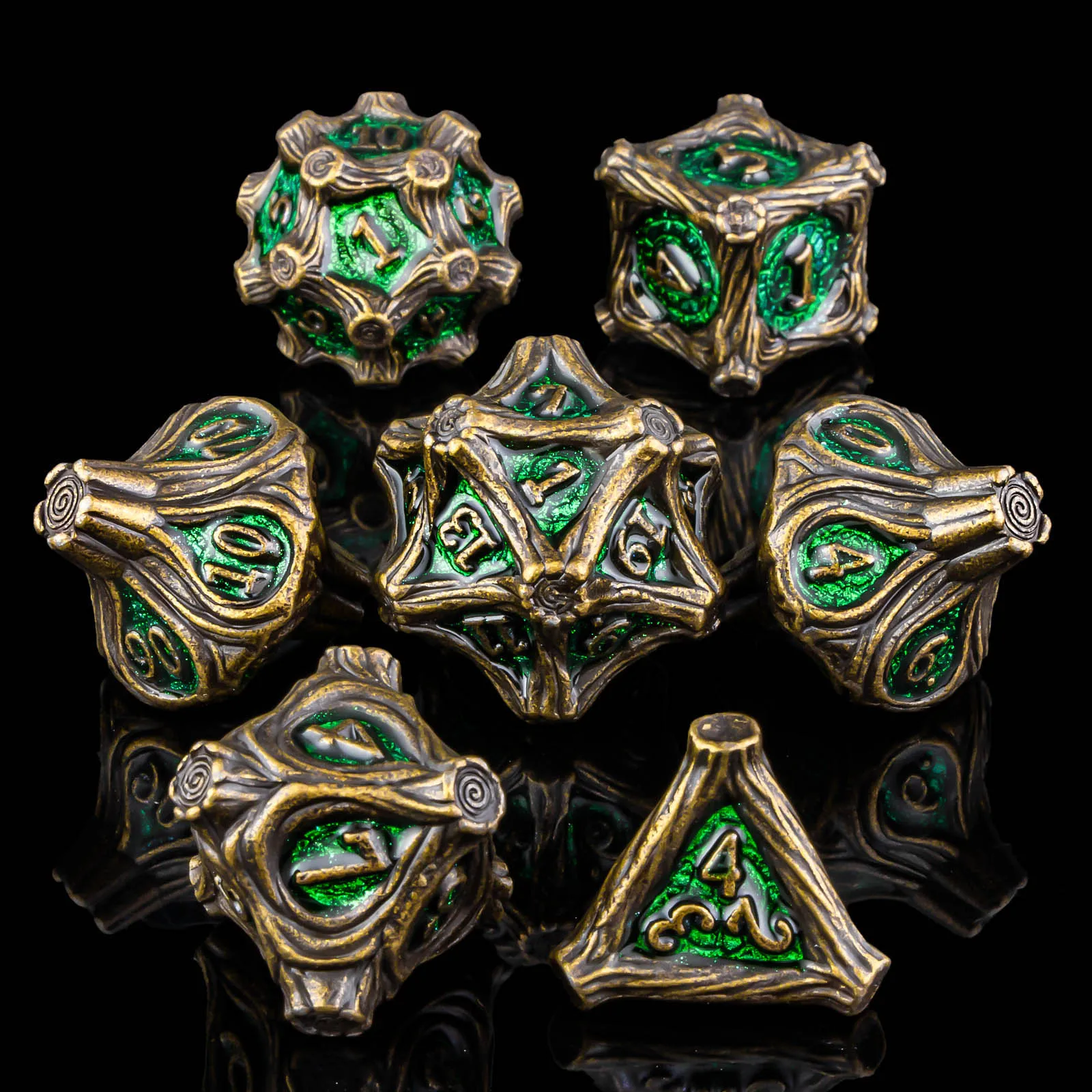 Металлический набор кубиков для D&D, 7 шт., дизайн «Корень дерева», набор кубиков для ролевых игр, многогранные кубики D&D D4 D6 D8 D10 D12 D20
Металлический набор кубиков для D&D, 7 шт., дизайн «Корень дерева», набор кубиков для ролевых игр, многогранные кубики D&D D4 D6 D8 D10 D12 D20