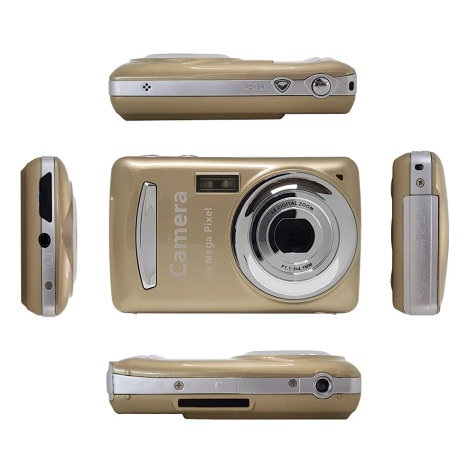 16MP HD Digital Camera 4X Digital Zoom Photography Recoder Camcorder Mini Cameras for Home Shooting Vedio Vlogs Children Gift
16MP HD Digital Camera 4X Digital Zoom Photography Recoder Camcorder Mini Cameras for Home Shooting Vedio Vlogs Children Gift