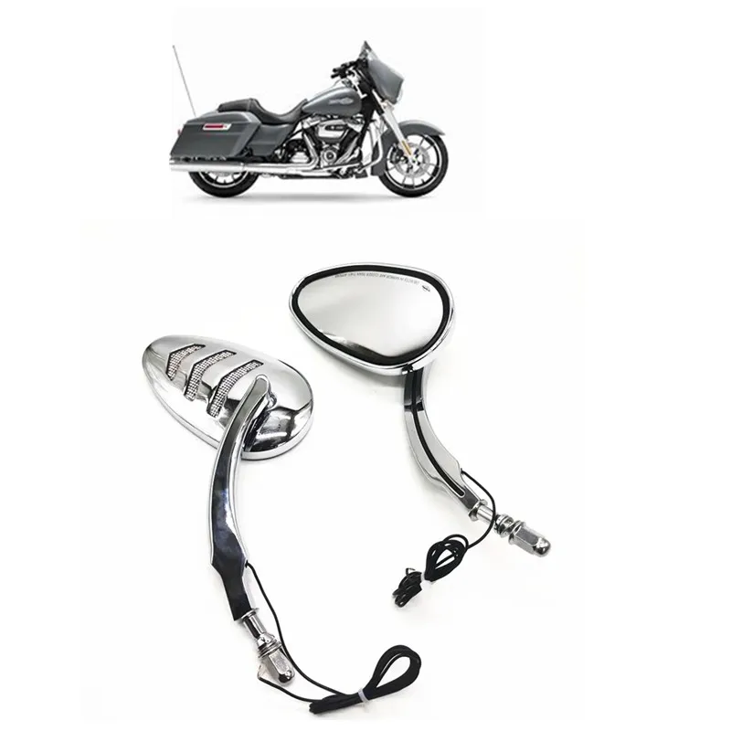 Боковое зеркало заднего вида для мотоцикла с фонариком поворотника для Harley Dyna Street Bob Super Glide Wide Glide Road King-серебристое
Боковое зеркало заднего вида для мотоцикла с фонариком поворотника для Harley Dyna Street Bob Super Glide Wide Glide Road King-серебристое