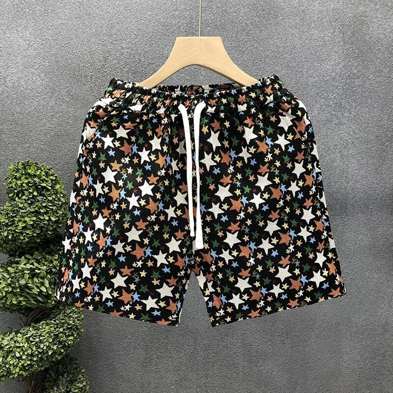 Men's Summer Star Print Shorts Quick Dry Lightweight Casual Loose Fit Above Knee Pants Streetwear
Men's Summer Star Print Shorts Quick Dry Lightweight Casual Loose Fit Above Knee Pants Streetwear