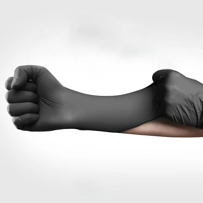 100PCS Black Nitrile Disposable Gloves 5.5 Mil Black Powder-Free Latex-Free Food-Safe Glove for Exam Tattoo Food Prep Cleaning
100PCS Black Nitrile Disposable Gloves 5.5 Mil Black Powder-Free Latex-Free Food-Safe Glove for Exam Tattoo Food Prep Cleaning