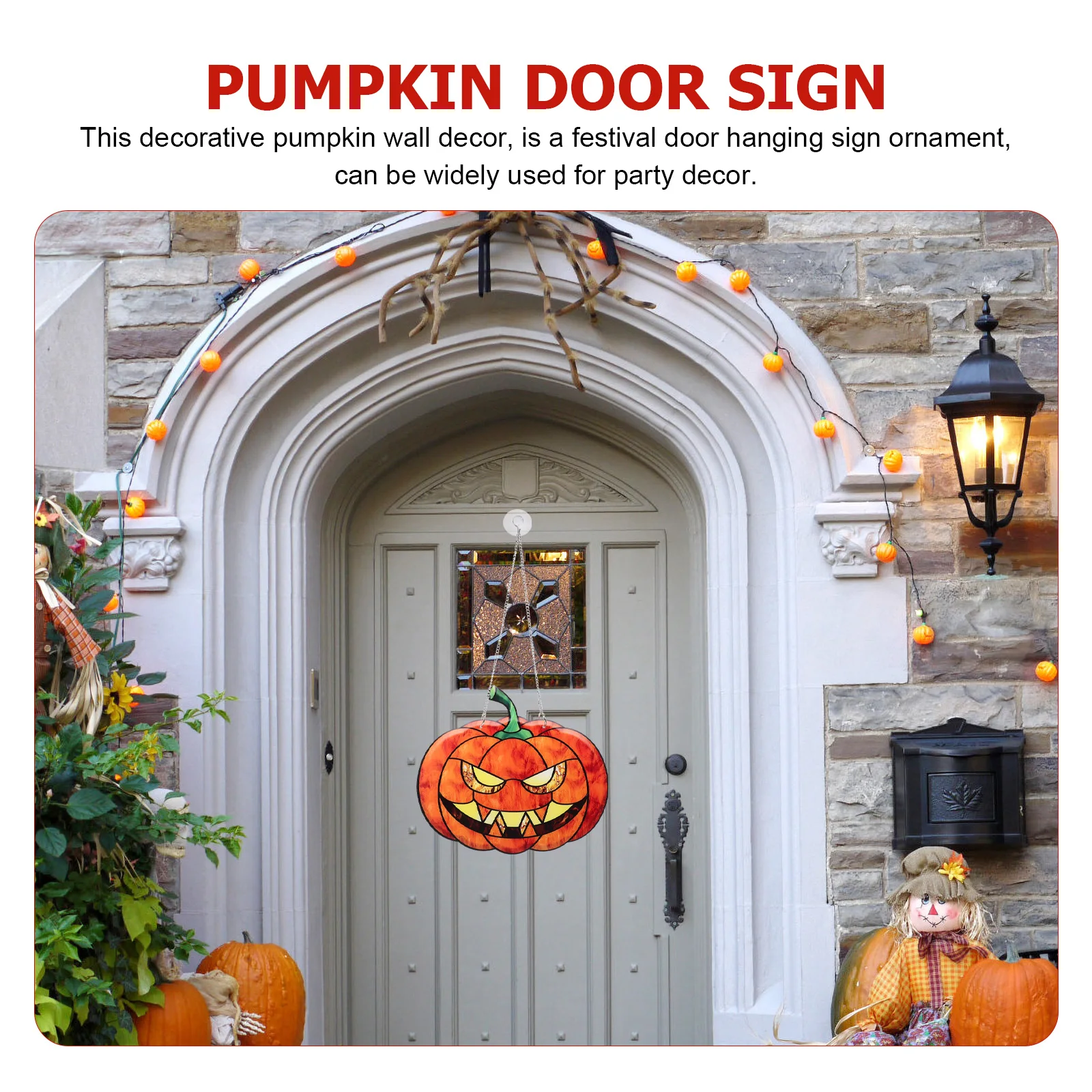 Acrylic Pumpkin Crow Decoration Halloween Sign Door Hanging Ornament Festive Home Party Garden Restaurant
Acrylic Pumpkin Crow Decoration Halloween Sign Door Hanging Ornament Festive Home Party Garden Restaurant