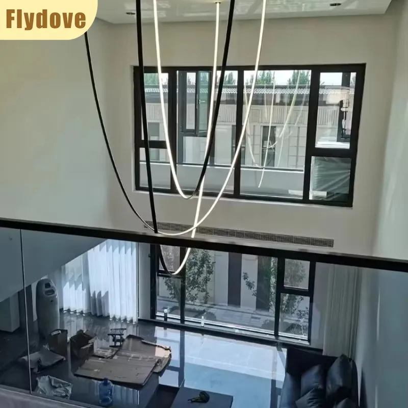 Nordic Minimalist Artificial Leather Pendant Light Creative Art Villa Living Room Loft Duplex Staircase Lighting Decoration Lamp
Nordic Minimalist Artificial Leather Pendant Light Creative Art Villa Living Room Loft Duplex Staircase Lighting Decoration Lamp