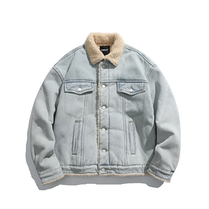 Мужская сверхмощная джинсовая куртка, зимнее хлопковое пальто на подкладке шерпа, японская уличная модная парка MA45
Мужская сверхмощная джинсовая куртка, зимнее хлопковое пальто на подкладке шерпа, японская уличная модная парка MA45