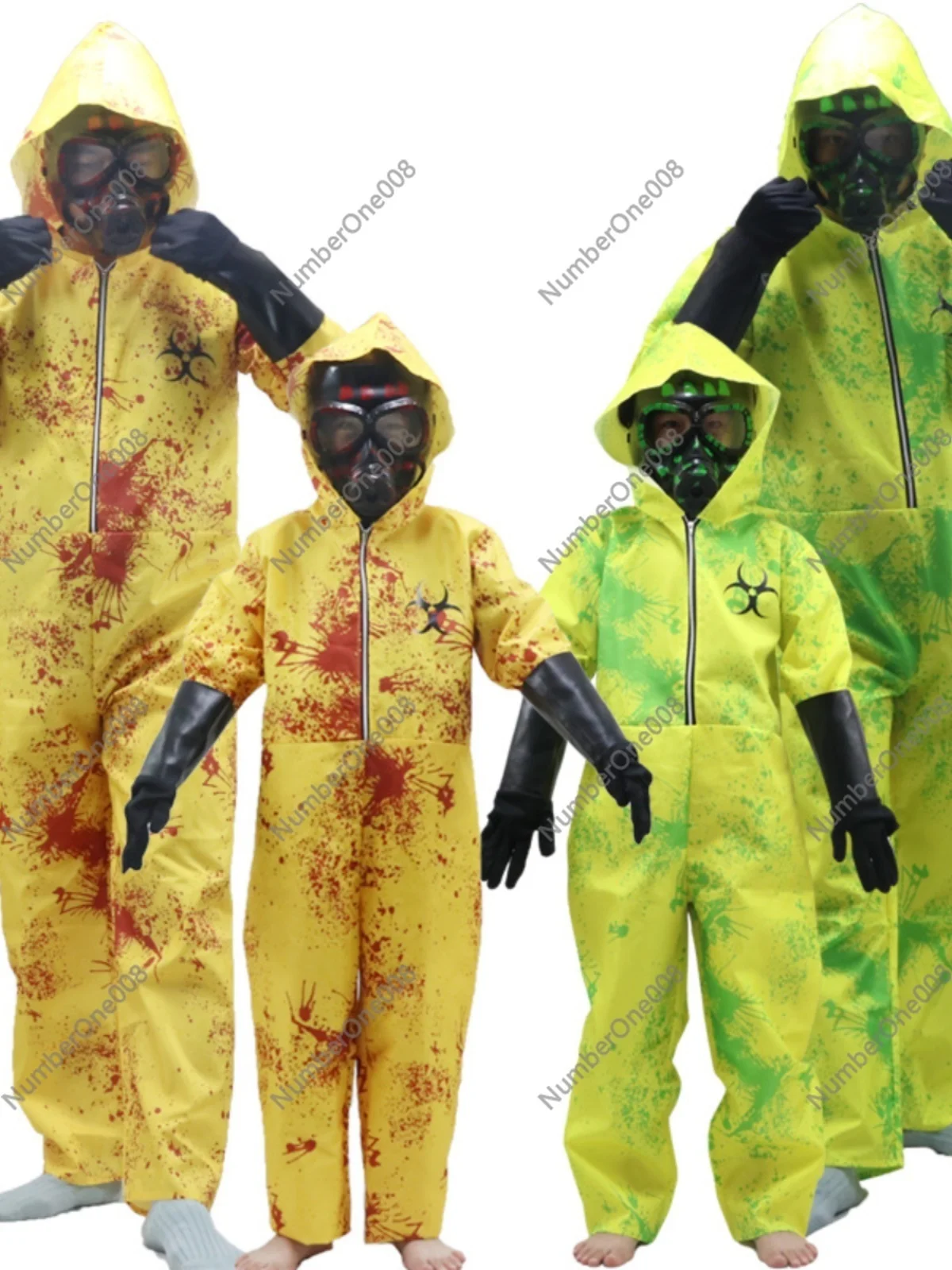 Halloween Resident Evil Mutated Infected Parent-Child Costumes Cos Gas Masks Nuclear Radiation Horror Zombie Clothes
Halloween Resident Evil Mutated Infected Parent-Child Costumes Cos Gas Masks Nuclear Radiation Horror Zombie Clothes