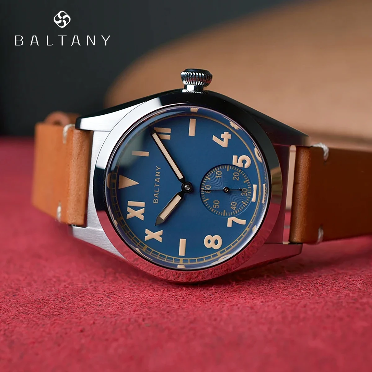 Baltany 2024 New ST1701 Retro Men's Automatic Mechanical Watch Top of the line Sapphire Glass Leather Waterproof 20Bar Luminous
Baltany 2024 New ST1701 Retro Men's Automatic Mechanical Watch Top of the line Sapphire Glass Leather Waterproof 20Bar Luminous