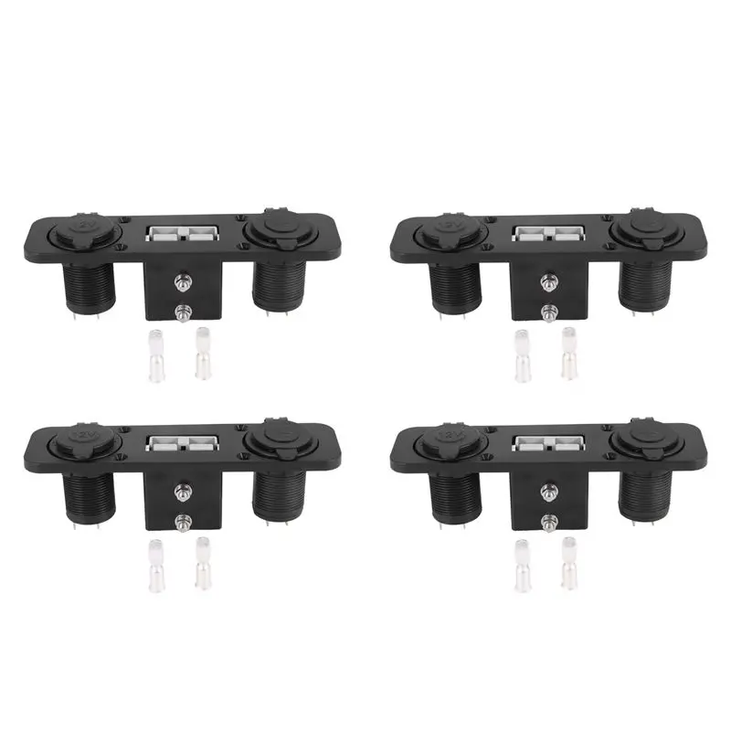Plain 4X Flush Mount For Anderson Plug Socket Double USB Socket Panel For Caravan Camper Boat Truck
Plain 4X Flush Mount For Anderson Plug Socket Double USB Socket Panel For Caravan Camper Boat Truck