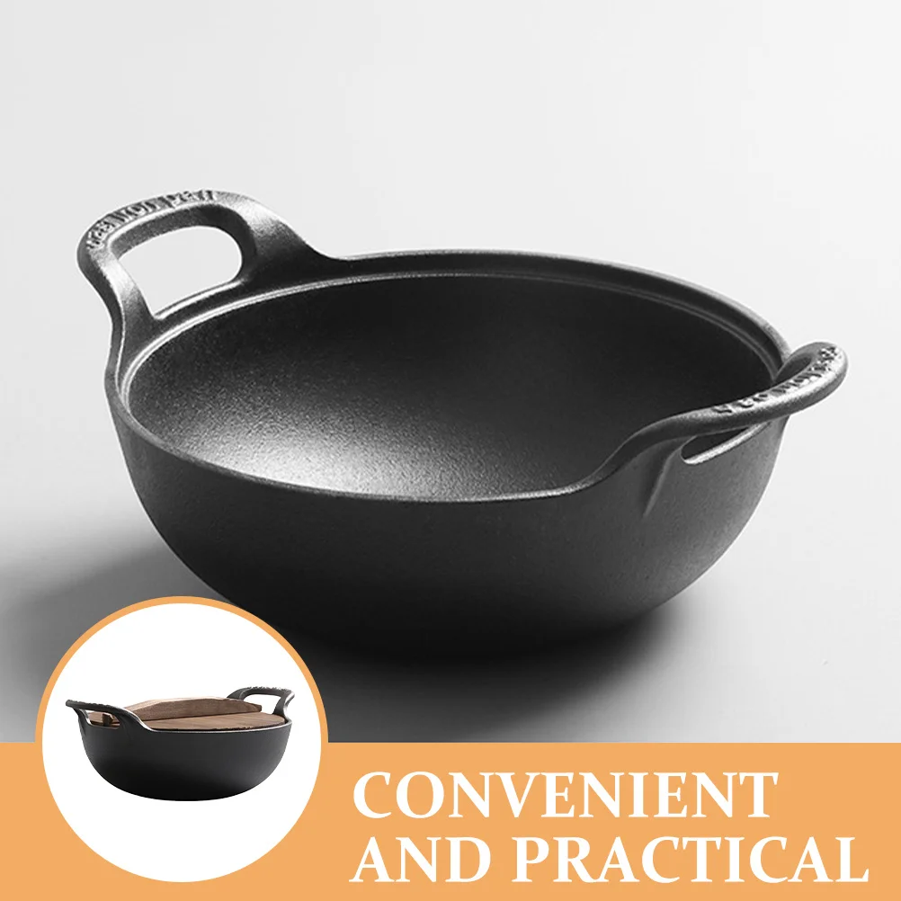 Cast Iron Uncoated Pot Thick Stew Cookware For Home Soup Cooking Camping Outdoor Picnic Hiking Portable Camp Cookware Set
Cast Iron Uncoated Pot Thick Stew Cookware For Home Soup Cooking Camping Outdoor Picnic Hiking Portable Camp Cookware Set