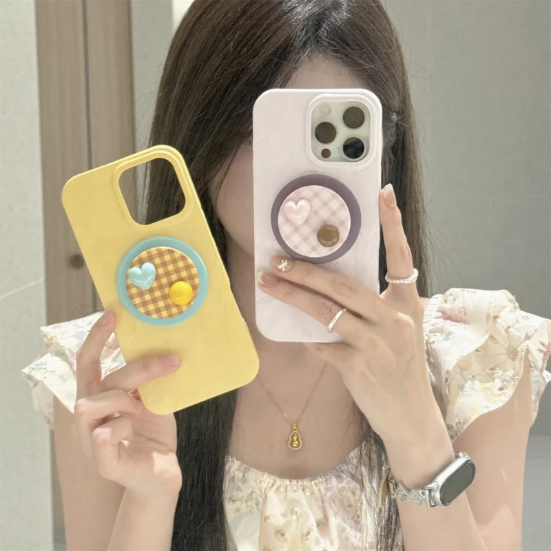 Korean Cute For Magsafe Magnetic Phone Holder Griptok Stand For iPhone 16 17 Funny Foldable Wireless Charging Case Holder
Korean Cute For Magsafe Magnetic Phone Holder Griptok Stand For iPhone 16 17 Funny Foldable Wireless Charging Case Holder