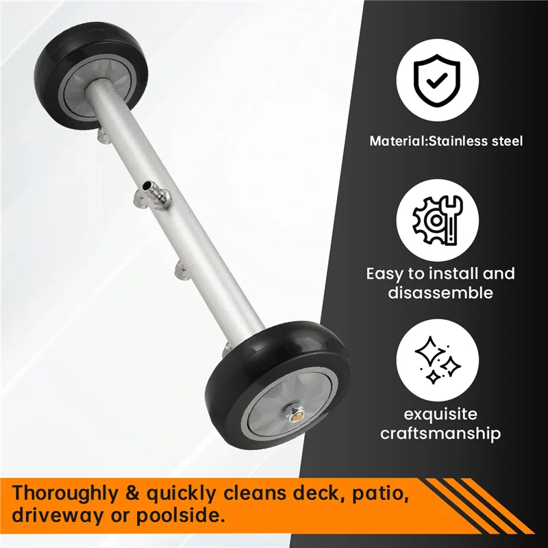 16 Inch High Pressure Car Chassis Washer Undercarriage Cleaner 4000Psi Water Broom 2In1 Surface Cleaning Wands
16 Inch High Pressure Car Chassis Washer Undercarriage Cleaner 4000Psi Water Broom 2In1 Surface Cleaning Wands