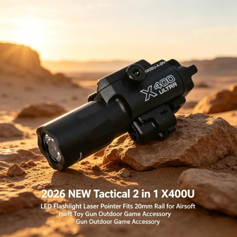 Portable X400U Rail Mount Red Laser LED Light, Multi-scene 20mm Standard Rail Decor Parts for Blaster Models
Portable X400U Rail Mount Red Laser LED Light, Multi-scene 20mm Standard Rail Decor Parts for Blaster Models