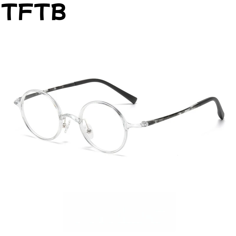 TFTB Retro Round Men and Women Small Face Glasses High Quality TR90 Ultra-light Comfortable Prescription Eyeglasses Frame 135mm
TFTB Retro Round Men and Women Small Face Glasses High Quality TR90 Ultra-light Comfortable Prescription Eyeglasses Frame 135mm
