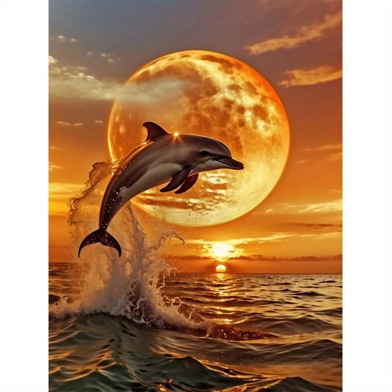 500/1000/1200/2000PCS Jigsaw Puzzle Dolphin Chasing Family Activity Games for Gameroom Bedroom Home Decor Frameless
500/1000/1200/2000PCS Jigsaw Puzzle Dolphin Chasing Family Activity Games for Gameroom Bedroom Home Decor Frameless