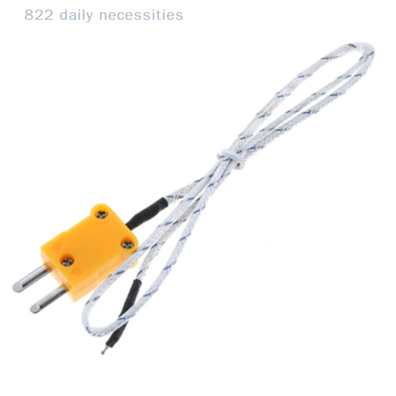 convenient1M K Type Thermocouple Probe Sensor For Digital Type Temperature Sensor 1m Thermocouple Wire Probe CableType
convenient1M K Type Thermocouple Probe Sensor For Digital Type Temperature Sensor 1m Thermocouple Wire Probe CableType