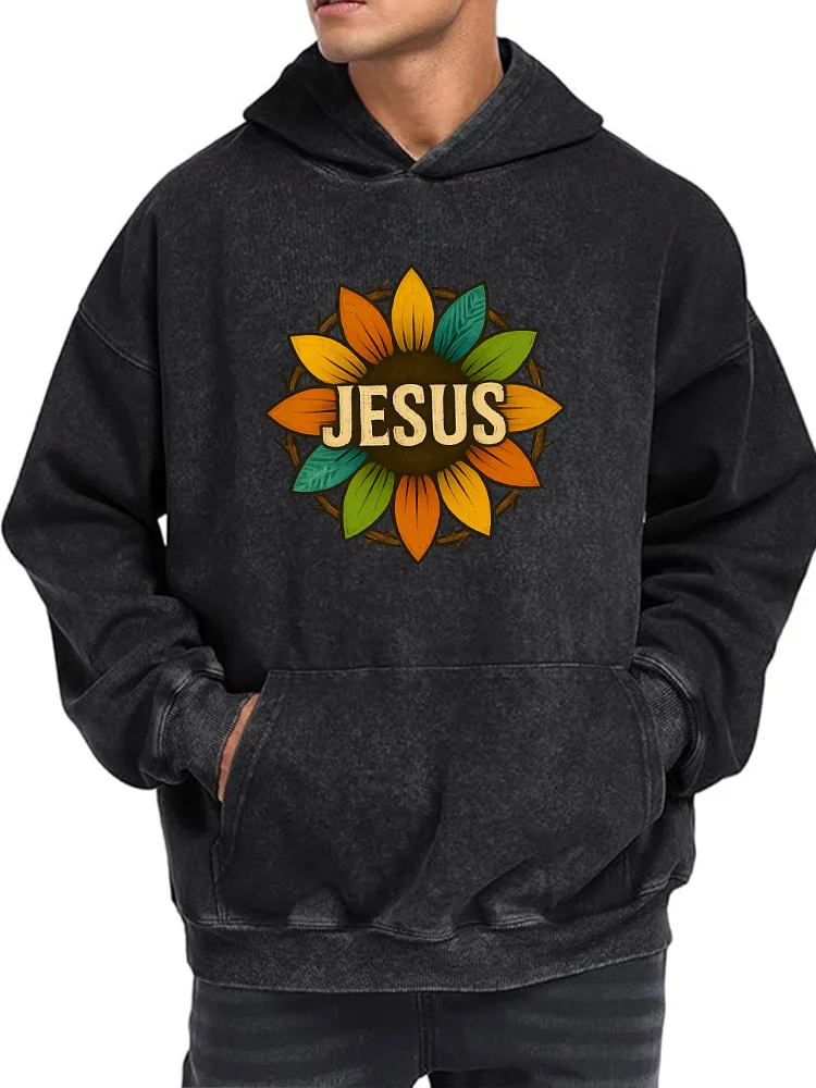 Мужская винтажная толстовка с рисунком Иисуса, потертый пуловер в стиле ретро, уличная повседневная толстовка
Мужская винтажная толстовка с рисунком Иисуса, потертый пуловер в стиле ретро, уличная повседневная толстовка