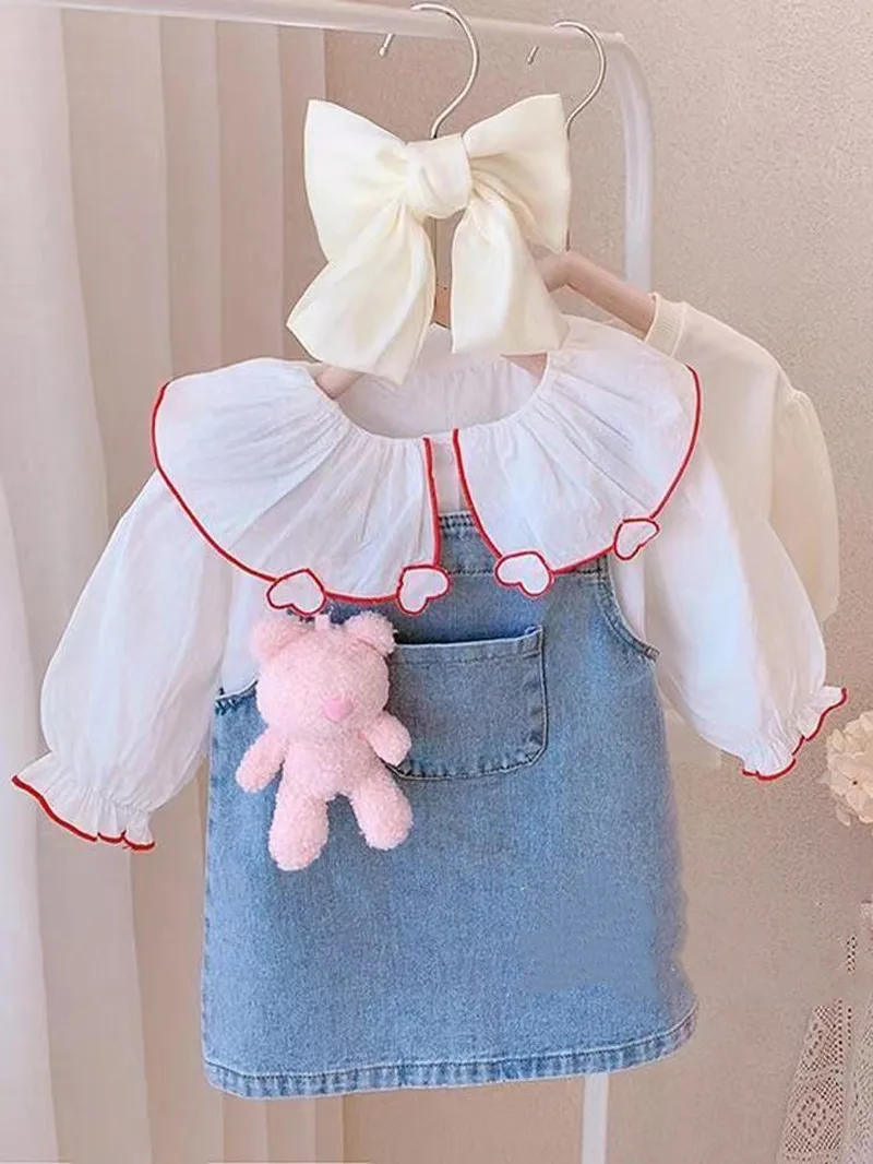 Girls' Strap Skirt Summer 2024 New Girl Baby Cartoon Princess Skirt Children's Fashionable Cowboy Skirt Children's Skirt
Girls' Strap Skirt Summer 2024 New Girl Baby Cartoon Princess Skirt Children's Fashionable Cowboy Skirt Children's Skirt