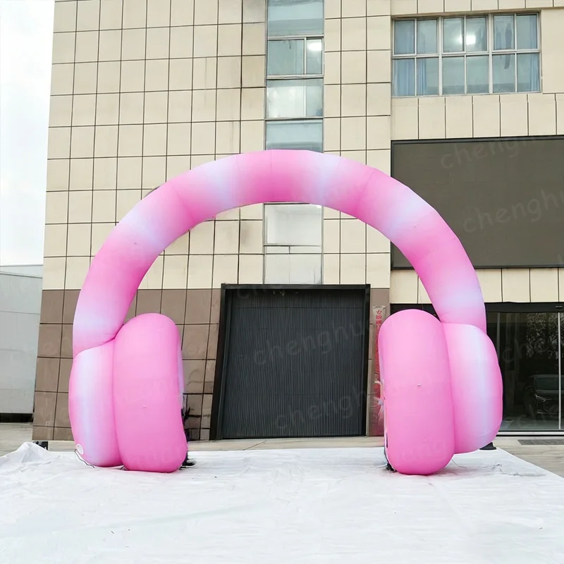 Inflatable headphones, pink imitation inflatable headphones, suitable for decoration at music festivals and parties
Inflatable headphones, pink imitation inflatable headphones, suitable for decoration at music festivals and parties