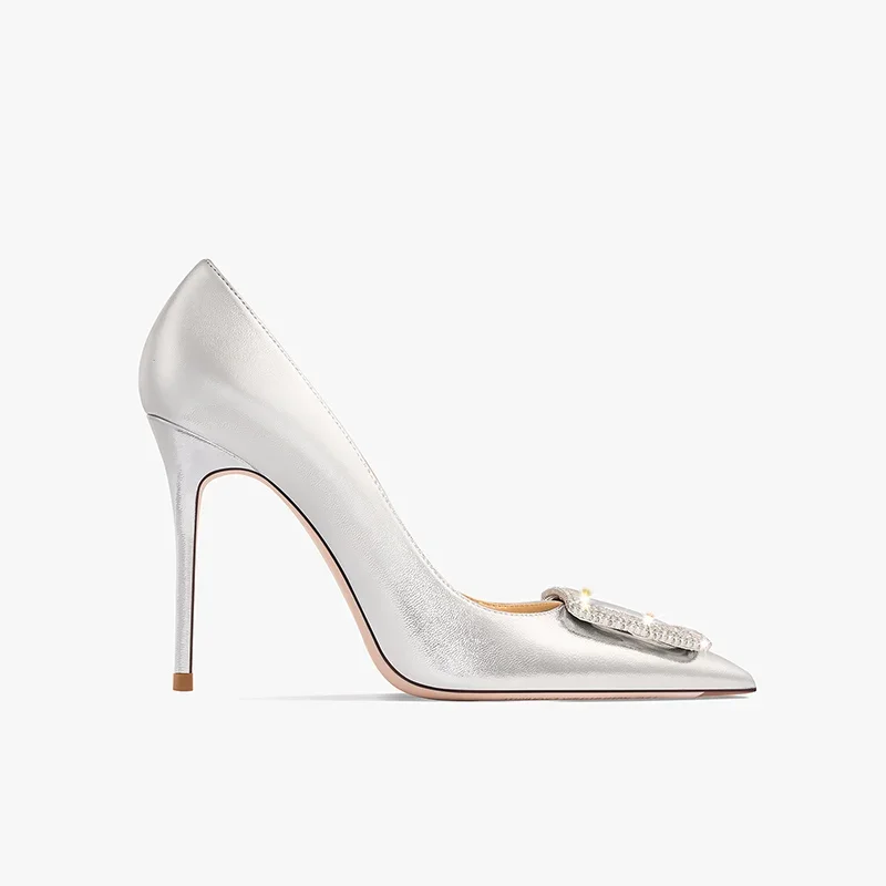 2025 Designer Luxury Pumps Quality Casual Style Heeled Shoes for Autumn Summer Women Highheels with Rhinestones
2025 Designer Luxury Pumps Quality Casual Style Heeled Shoes for Autumn Summer Women Highheels with Rhinestones