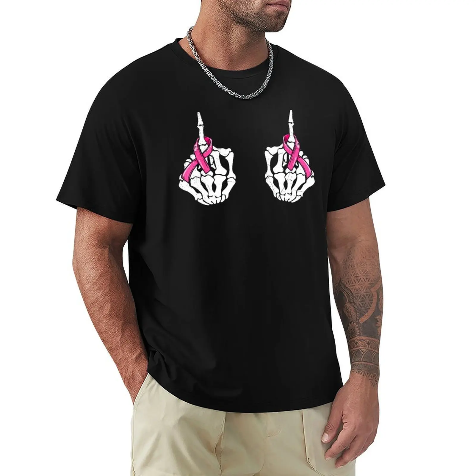 Funny breast cancer T-Shirt quick drying summer shirt mens t shirts casual stylish
Funny breast cancer T-Shirt quick drying summer shirt mens t shirts casual stylish