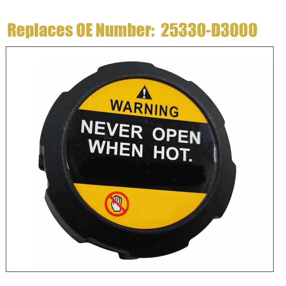 Car Radiator Coolant Reservoir Tank Cap for Hyundai Elantra Kona Tucson Veloster Kia Niro Sportage 25330-D3000
Car Radiator Coolant Reservoir Tank Cap for Hyundai Elantra Kona Tucson Veloster Kia Niro Sportage 25330-D3000