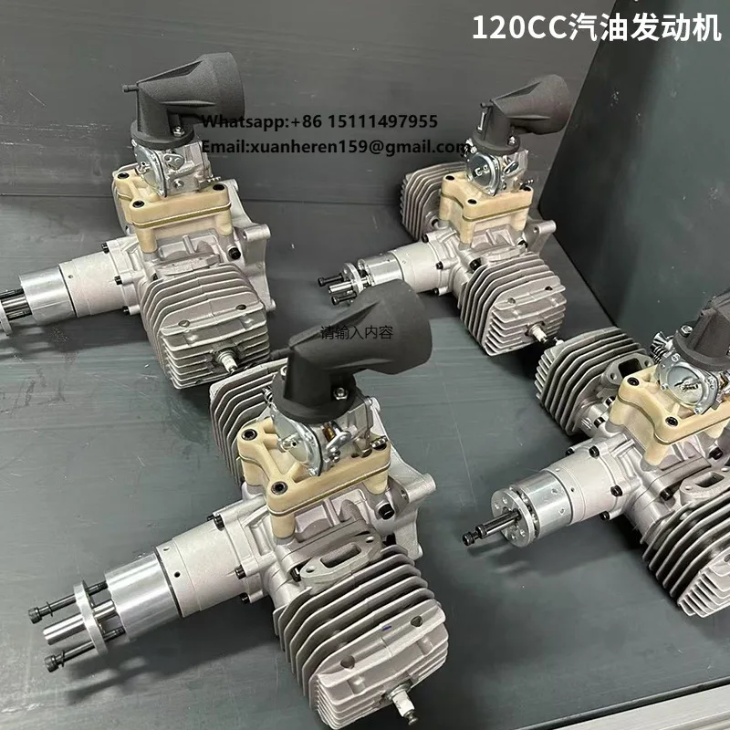 120CC 2 Stroke Aircraft Engine 8.25KW Gasline Piston Engine for Model Aircraft UAV Drone OEM Customizable
120CC 2 Stroke Aircraft Engine 8.25KW Gasline Piston Engine for Model Aircraft UAV Drone OEM Customizable