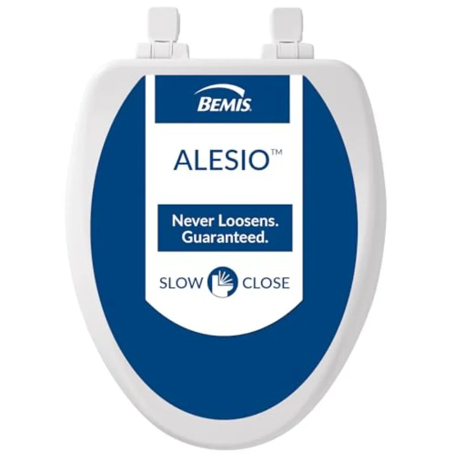 Alesio II Slow Close Toilet Seat Easy Clean Hinges and Adjustable Perfect Fit Wood Seat Made in USA
Alesio II Slow Close Toilet Seat Easy Clean Hinges and Adjustable Perfect Fit Wood Seat Made in USA