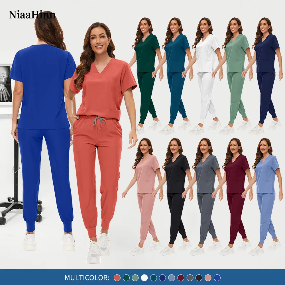 Wholesale Price Doctor Nurse Scrubs Set Medical Uniforms Women Jogger Set Hospital Accessories Operating Room Surgical Workwear
Wholesale Price Doctor Nurse Scrubs Set Medical Uniforms Women Jogger Set Hospital Accessories Operating Room Surgical Workwear