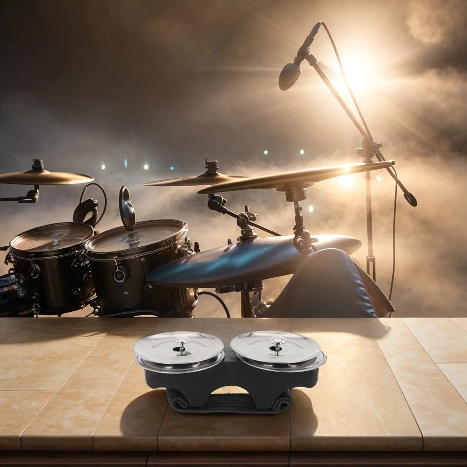 Drum Accessory Finger Jingles Tambourine Versatile Applications Wood, Metal, And Nylon Clear And Resonant Sound
Drum Accessory Finger Jingles Tambourine Versatile Applications Wood, Metal, And Nylon Clear And Resonant Sound