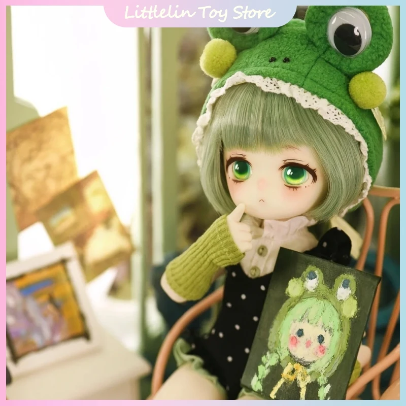 Official Tinyfox Fox God/Little Green Frog Full Set Mjd 1/6 Joint Movable Bjd Doll Cute 2d Collect Model Girl'S Birthday Gift
Official Tinyfox Fox God/Little Green Frog Full Set Mjd 1/6 Joint Movable Bjd Doll Cute 2d Collect Model Girl'S Birthday Gift