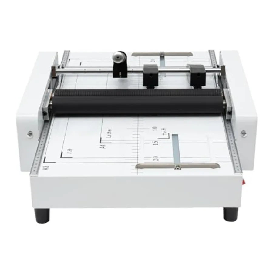 A3 Booklet Folding and Binding Machine with Millimeter Positioning Silicone Folding Rollers Thread Design Visible Panel Long Po
A3 Booklet Folding and Binding Machine with Millimeter Positioning Silicone Folding Rollers Thread Design Visible Panel Long Po