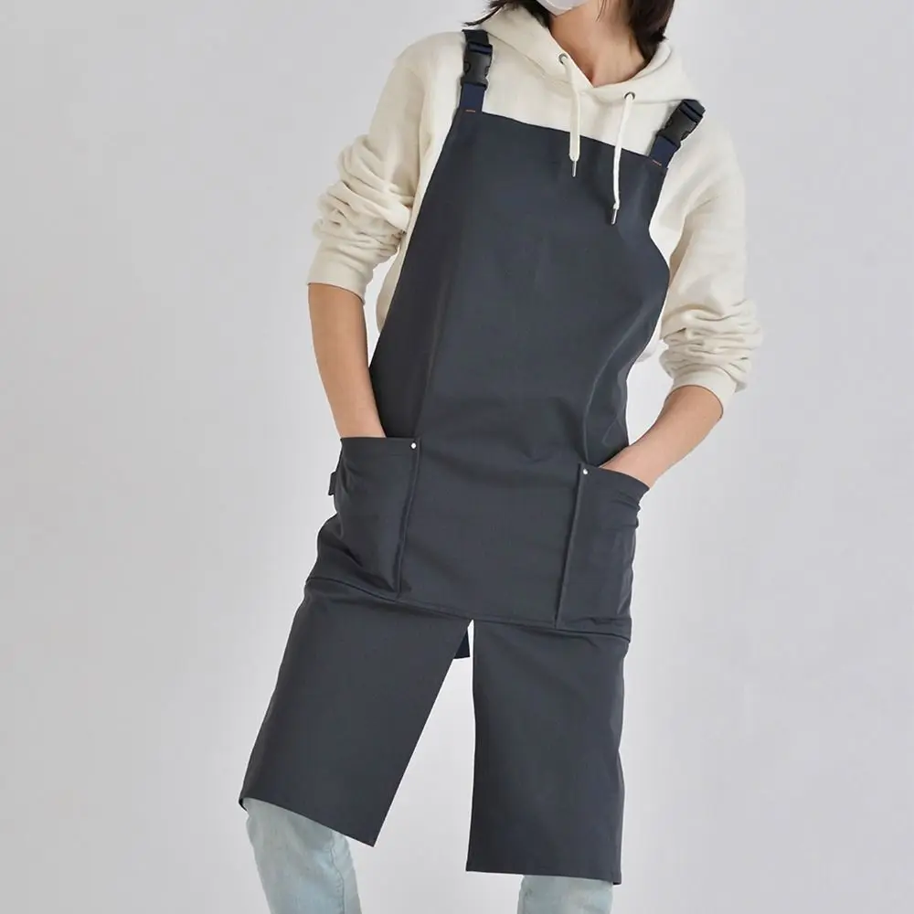 Canvas Waterproof Apron Shoulder Strap Adjustable Solid Color Florist Work Dress Japanese Style Kitchen Apron
Canvas Waterproof Apron Shoulder Strap Adjustable Solid Color Florist Work Dress Japanese Style Kitchen Apron
