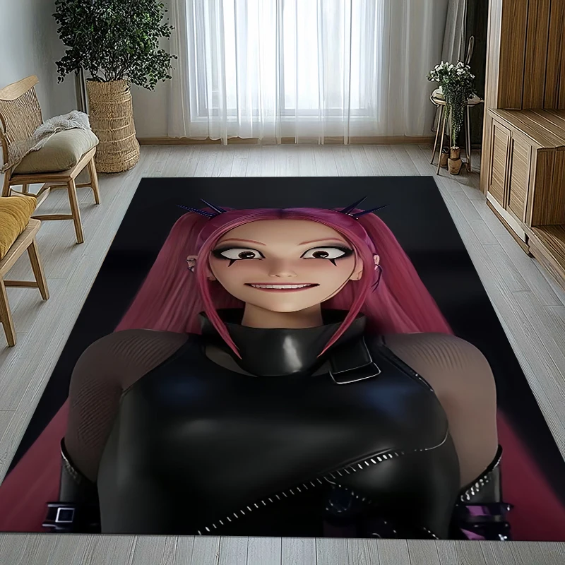 K-Pop Demon Hunters Golden Saja Boys Living Room Non-Slip Area Rug Soft Carpet for Bedroom Playroom Sofa,Home Decor Doormat
K-Pop Demon Hunters Golden Saja Boys Living Room Non-Slip Area Rug Soft Carpet for Bedroom Playroom Sofa,Home Decor Doormat