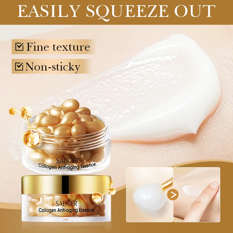 SADOER Collagen Anti-aging Facial Essence Moisturizing Hyaluronic Acid Serum Brightening Firming Face Beauty Skin Care
SADOER Collagen Anti-aging Facial Essence Moisturizing Hyaluronic Acid Serum Brightening Firming Face Beauty Skin Care