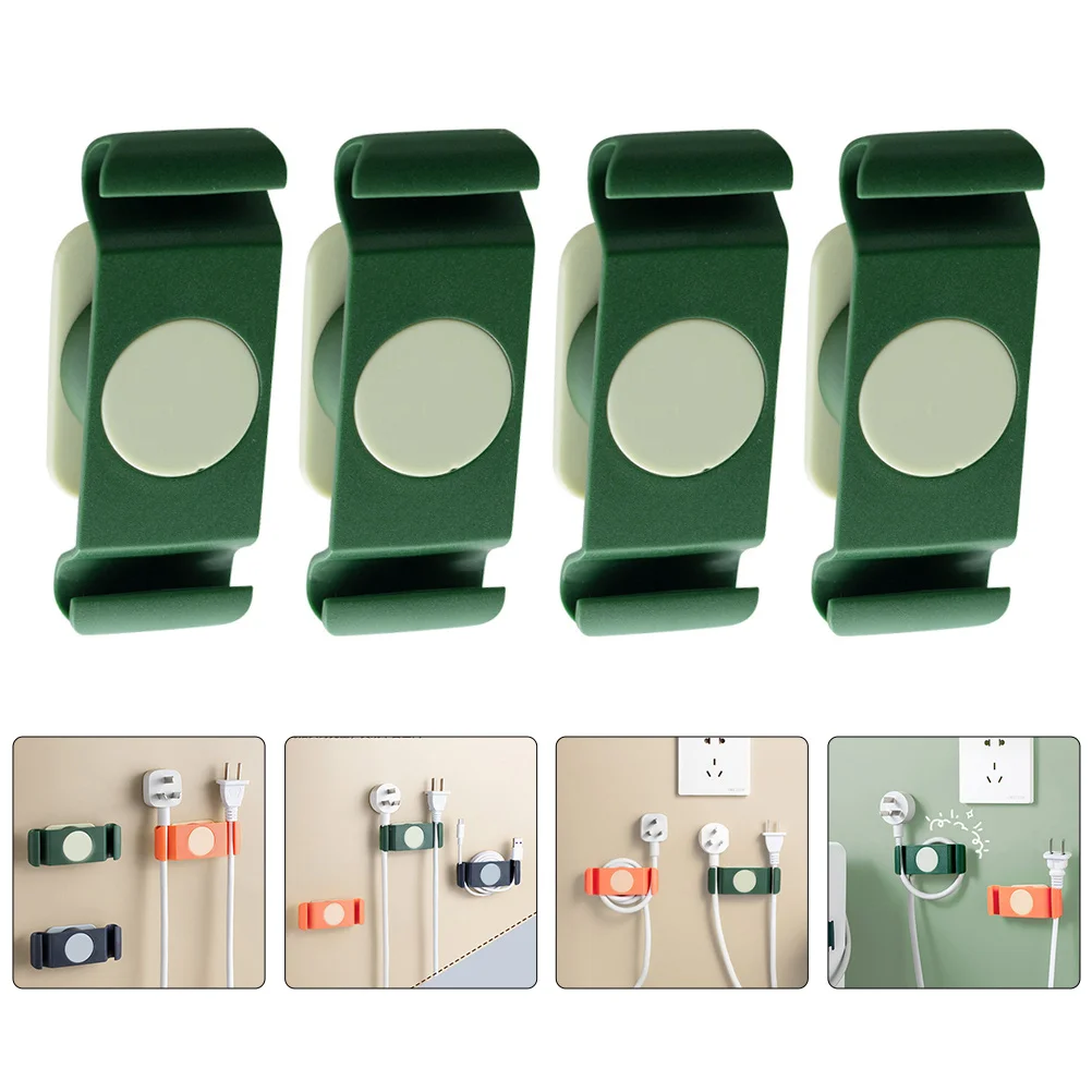 4Pcs Rotatable Cable Organizer Compact Punch Free Design for Kitchen Desktop Bedroom Bathroom Cord Management Holder
4Pcs Rotatable Cable Organizer Compact Punch Free Design for Kitchen Desktop Bedroom Bathroom Cord Management Holder