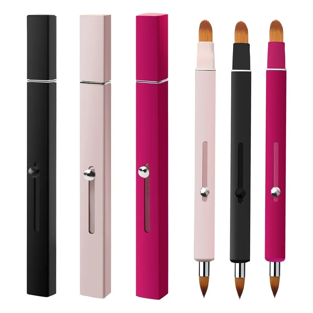2 Types Portable Retractable Lip Brush Double Head Makeup Brush with Cover Lipstick Concealer Brushes Beauty Brush Tool
2 Types Portable Retractable Lip Brush Double Head Makeup Brush with Cover Lipstick Concealer Brushes Beauty Brush Tool