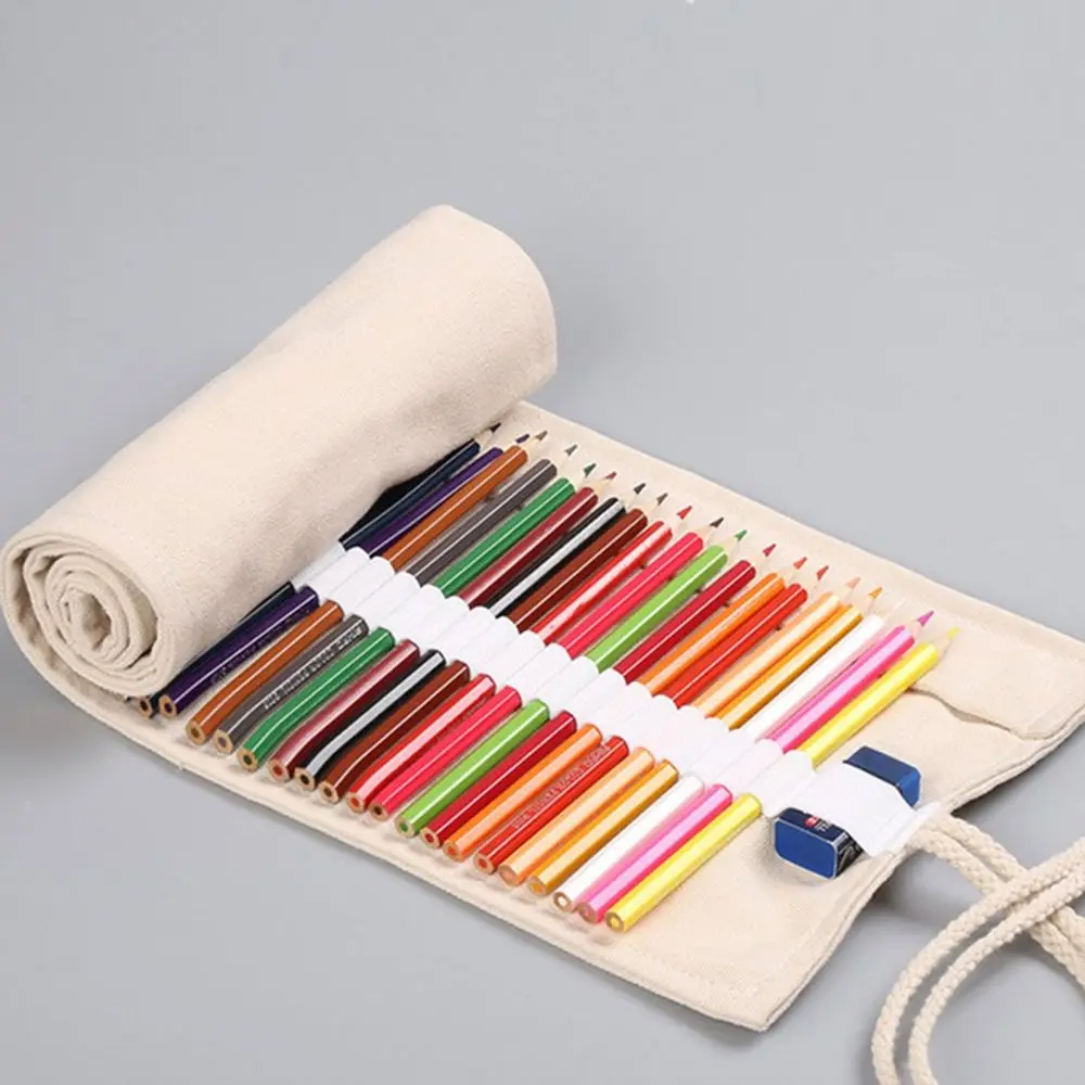 Space-saving Makeup brush Holder Roll Up Brushes storage Pencil Bag Stationery storage Canvas Pen Curtain Pencil Case
Space-saving Makeup brush Holder Roll Up Brushes storage Pencil Bag Stationery storage Canvas Pen Curtain Pencil Case