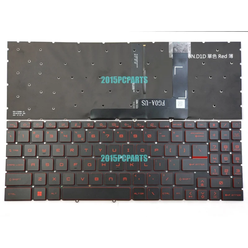 A+New for MSI Katana GF66 GF76 MS-1582 MS-17L1 GL66 GL76 Keyboard US Backlit
A+New for MSI Katana GF66 GF76 MS-1582 MS-17L1 GL66 GL76 Keyboard US Backlit