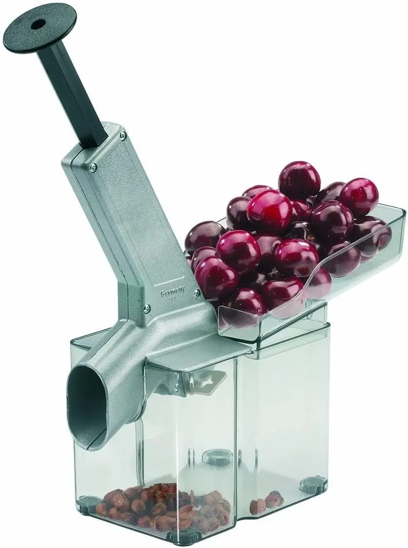 High Capacity Manual Cherry Stoner, 33 lbs/Hour, Stainless Steel Plunger, Large Pit Container for Pies and Canning
High Capacity Manual Cherry Stoner, 33 lbs/Hour, Stainless Steel Plunger, Large Pit Container for Pies and Canning
