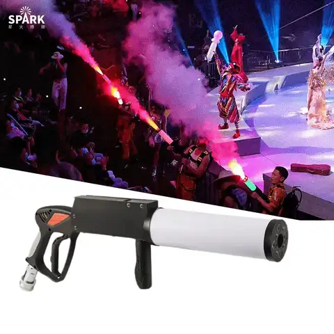 SP Hot Sell Led Co2 Party Gun Co2 Gas Column Gun for Party Wedding Stage