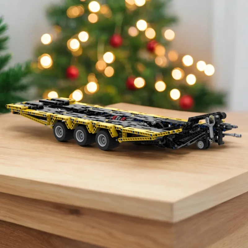 1498 шт. Moc Unimog U535, низкий погрузчик, прицеп, рампа с дистанционным управлением, полная техническая модель, строительные блоки, игрушки «сделай сам», подарок на день рождения
1498 шт. Moc Unimog U535, низкий погрузчик, прицеп, рампа с дистанционным управлением, полная техническая модель, строительные блоки, игрушки «сделай сам», подарок на день рождения