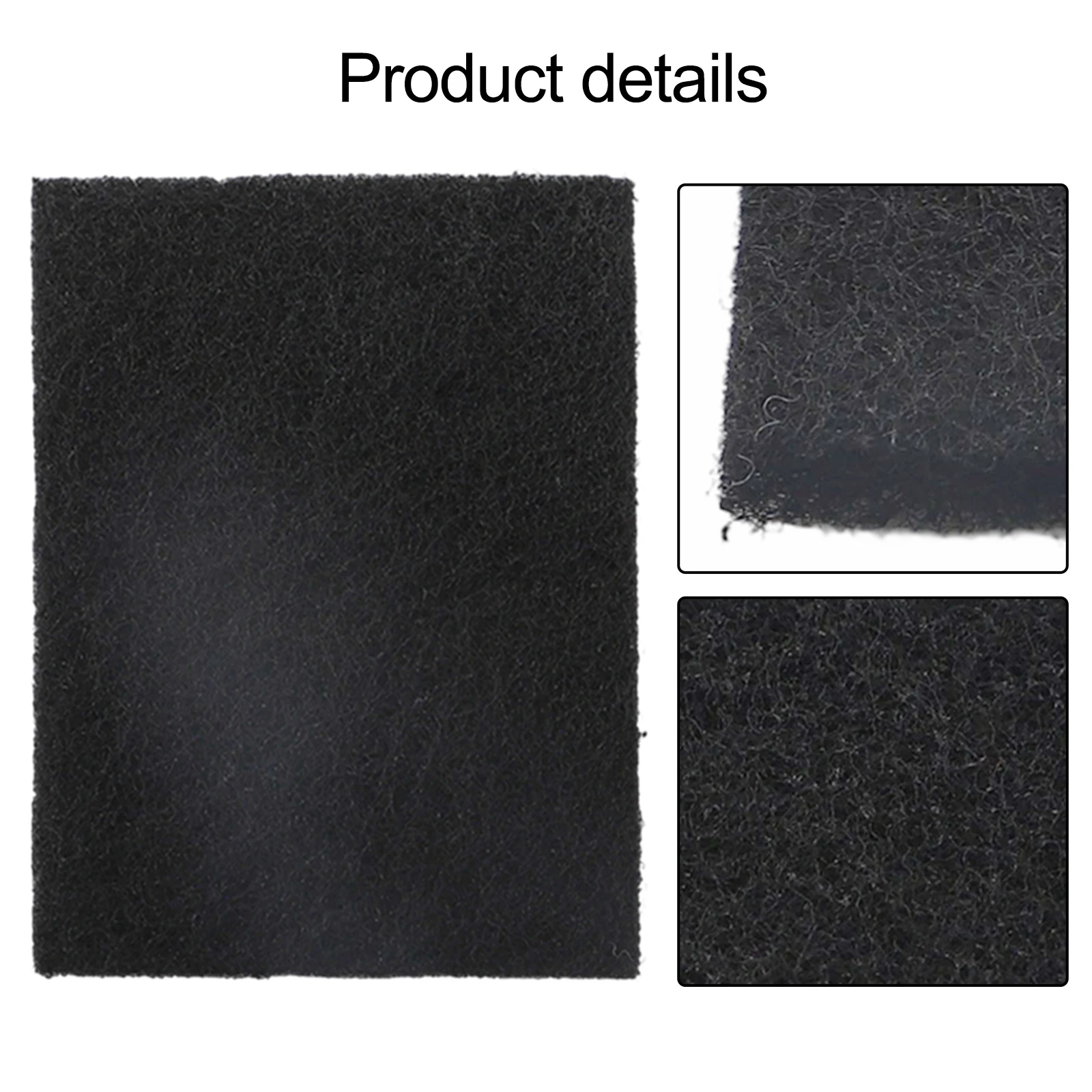 A Breath of Fresh Air Four Activated Charcoal Mat Filters Sized at Nine Point Five by Seven by Point Five Centimeters
A Breath of Fresh Air Four Activated Charcoal Mat Filters Sized at Nine Point Five by Seven by Point Five Centimeters