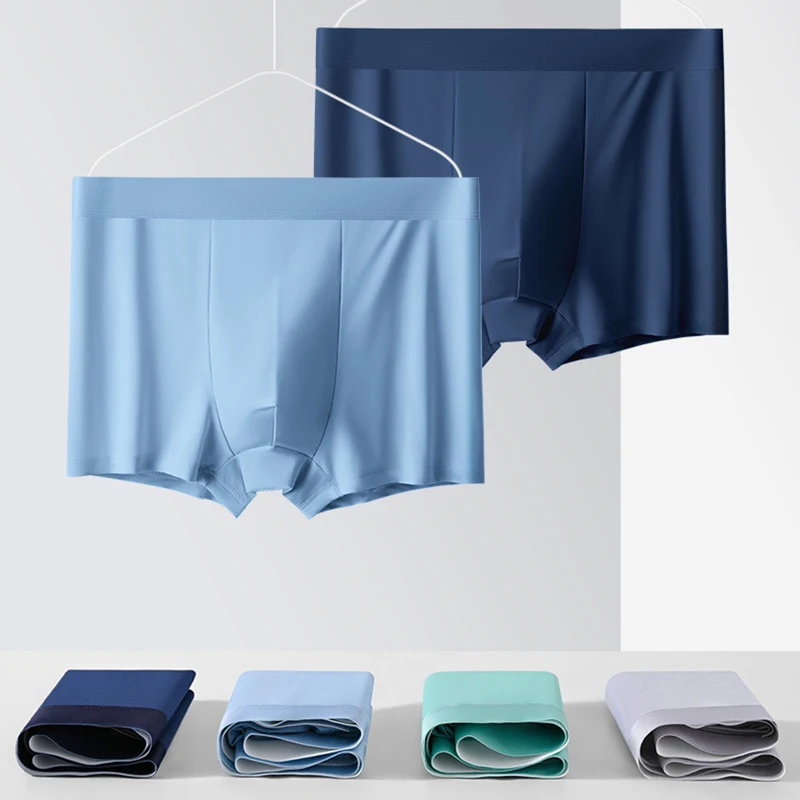 Summer 10Pcs Men Ice Silk Seamless Boxer Shorts Sexy Underwear Boxer Sports Ultra-thin Panties Breathable Underpant Male Briefs
Summer 10Pcs Men Ice Silk Seamless Boxer Shorts Sexy Underwear Boxer Sports Ultra-thin Panties Breathable Underpant Male Briefs