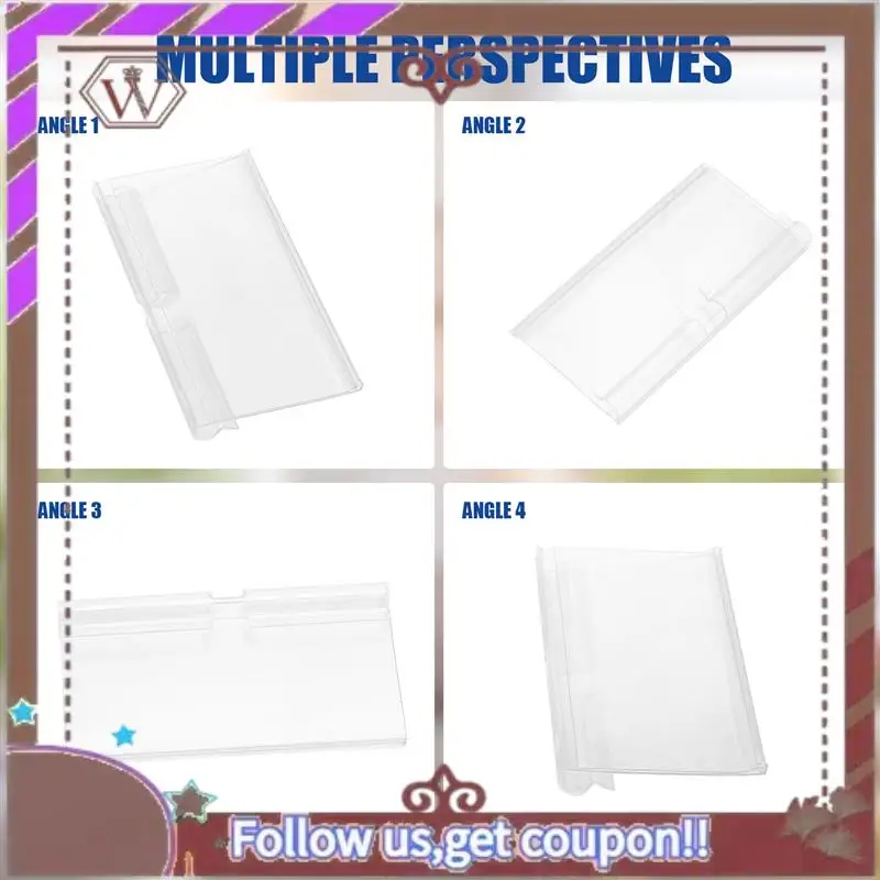 ABBG-70PC 8X4.2Cm Clear Plastic Label Holders For Wire Shelf Retail Price Label Basket Labels Clip On Labels For Storage Bins
ABBG-70PC 8X4.2Cm Clear Plastic Label Holders For Wire Shelf Retail Price Label Basket Labels Clip On Labels For Storage Bins