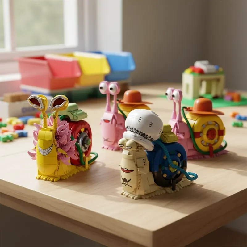 2025 NEW Creative Animal Snail Bug Model Building Blocks Bricks Toys DIY tabletop decorations Birthday Halloween Christmas Gifts
2025 NEW Creative Animal Snail Bug Model Building Blocks Bricks Toys DIY tabletop decorations Birthday Halloween Christmas Gifts