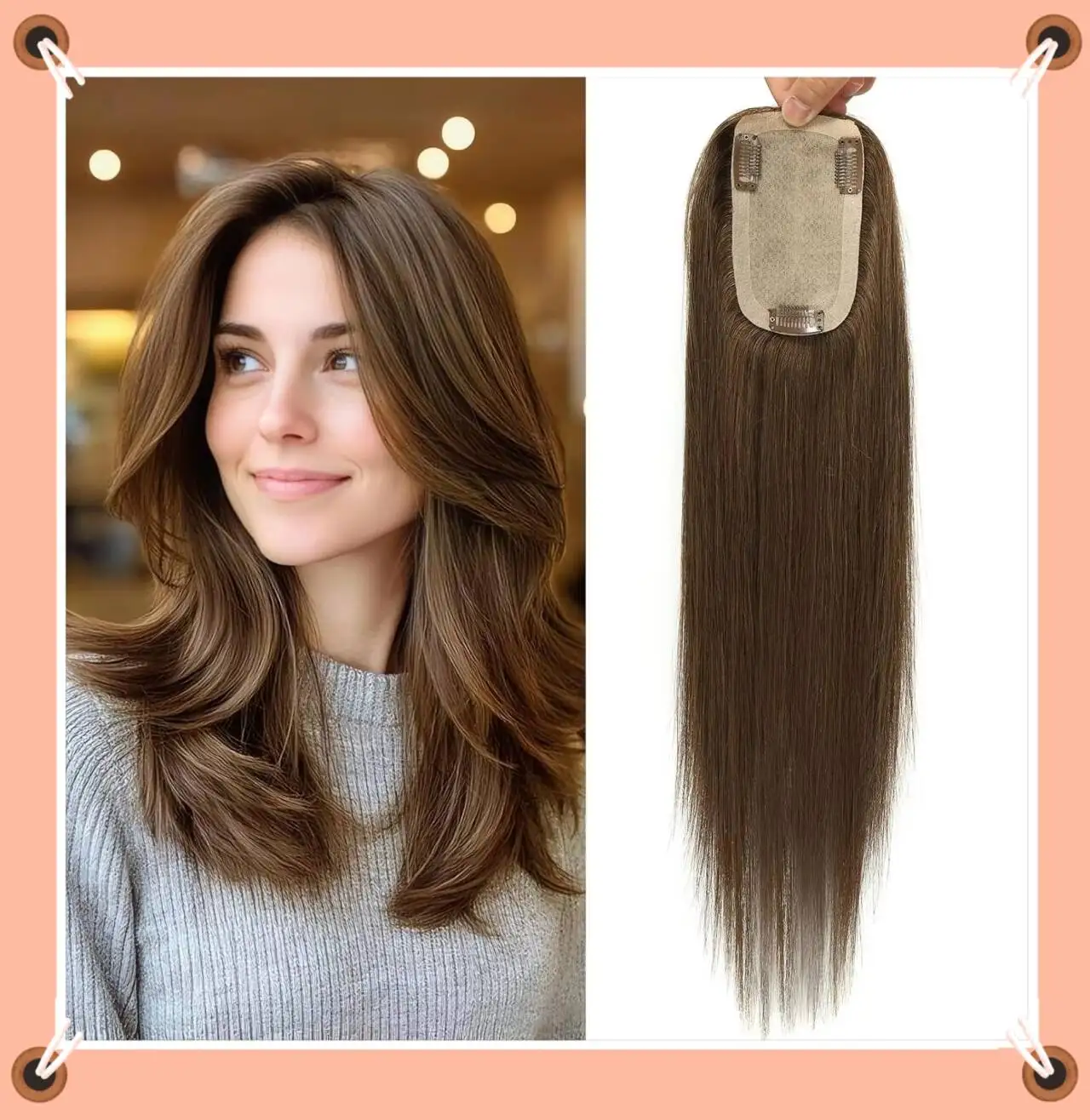 Накладки для волос из натуральных волос с шелковой основой 3x5 дюймов для женщин, 12-18 дюймов, 130% плотность, реалистичные накладки из натуральных человеческих волос
Накладки для волос из натуральных волос с шелковой основой 3x5 дюймов для женщин, 12-18 дюймов, 130% плотность, реалистичные накладки из натуральных человеческих волос