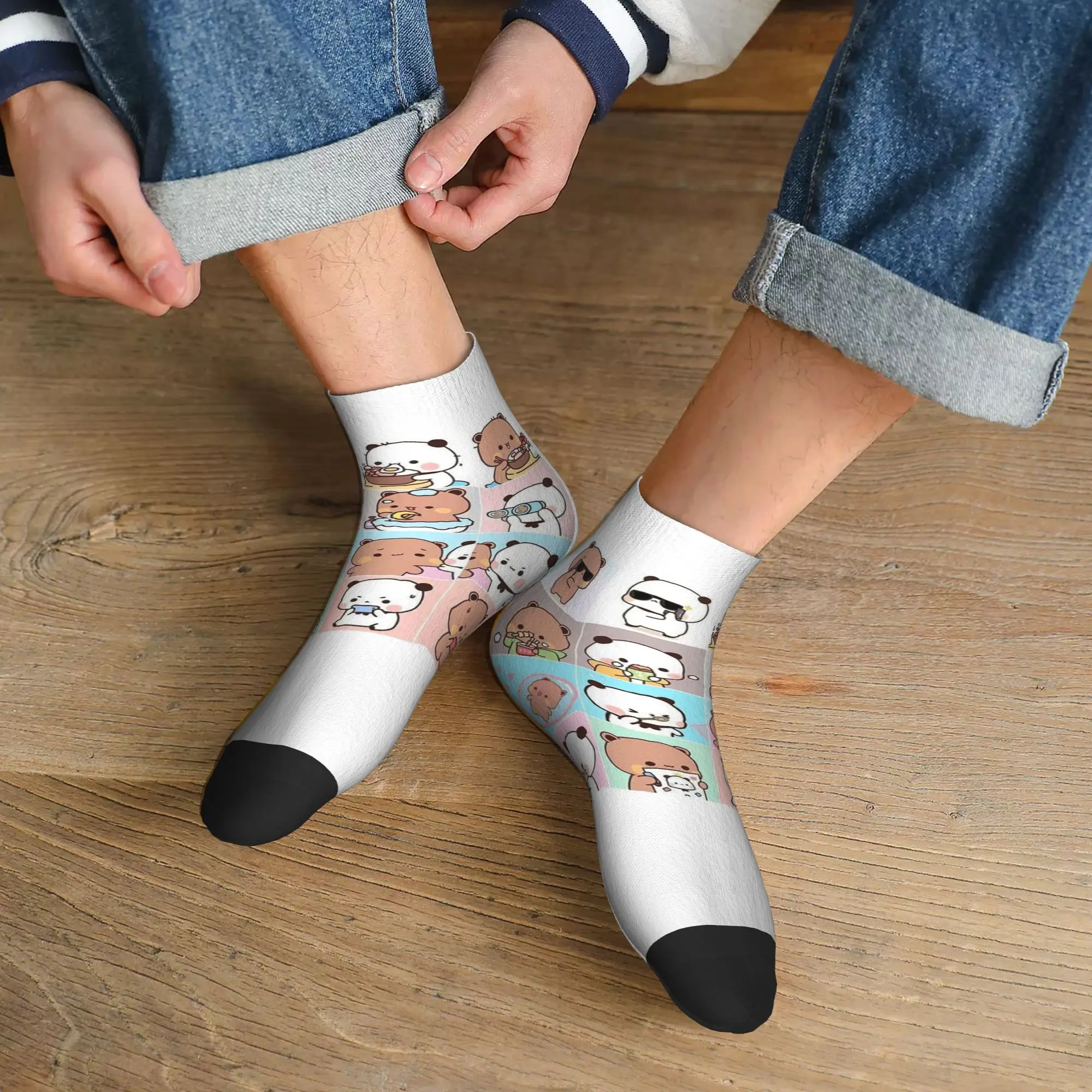 Всесезонные bubu dudu - Panda Bear Hugs Love Socks Harajuku Sport Middle Tube Socks Мягкие чулки в стиле хип-хоп для мужчин и женщин
Всесезонные bubu dudu - Panda Bear Hugs Love Socks Harajuku Sport Middle Tube Socks Мягкие чулки в стиле хип-хоп для мужчин и женщин