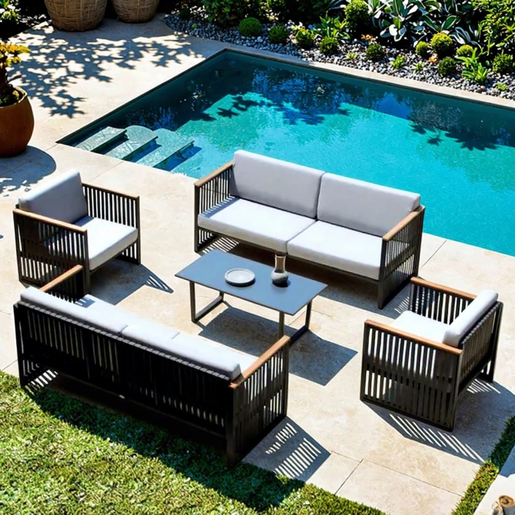 Modern design outdoor furniture hand-woven wicker garden sofa courtyard set luxury waterproof U-shaped combination sofa
Modern design outdoor furniture hand-woven wicker garden sofa courtyard set luxury waterproof U-shaped combination sofa