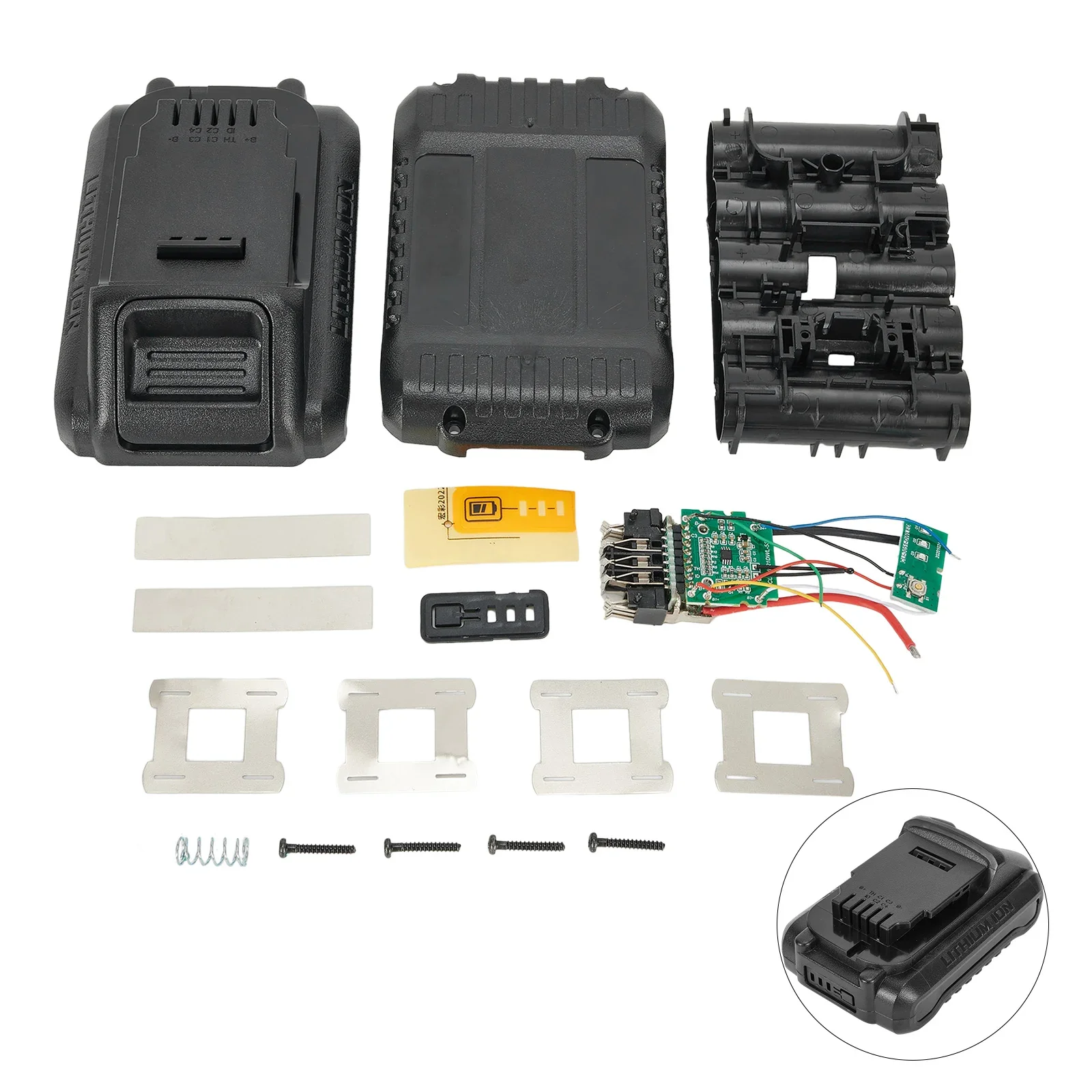 Brand New PCB Board Power Tool Batteries Battery Case Battery Cover 1set 5 Core Replacement Stable Performance
Brand New PCB Board Power Tool Batteries Battery Case Battery Cover 1set 5 Core Replacement Stable Performance
