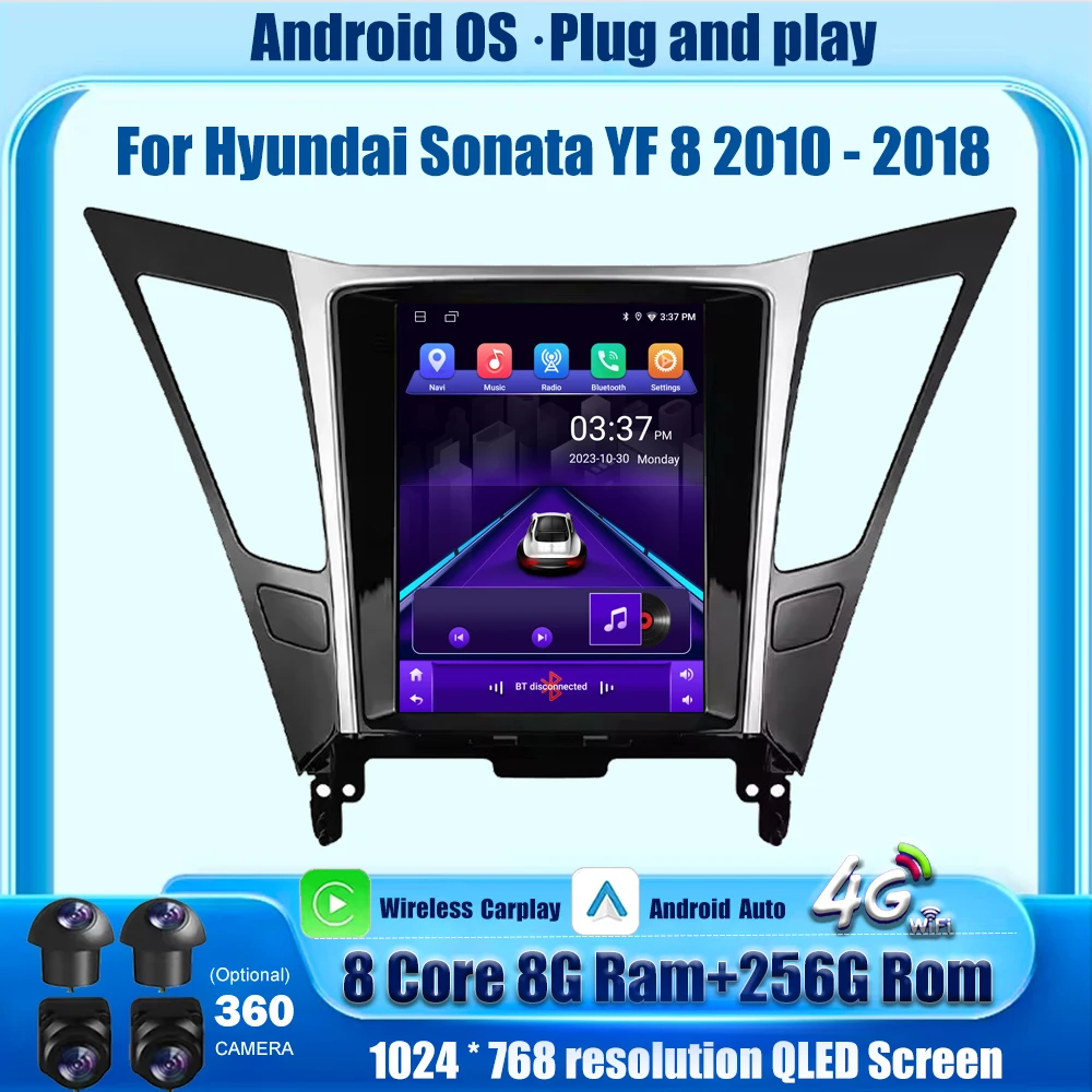9.7 Inch Car Radio GPS Multimedia Player Stereo For Hyundai Sonata YF 8 2010-2018 Andriod Auto Carplay 360 Camera WIFI BT DSP
9.7 Inch Car Radio GPS Multimedia Player Stereo For Hyundai Sonata YF 8 2010-2018 Andriod Auto Carplay 360 Camera WIFI BT DSP