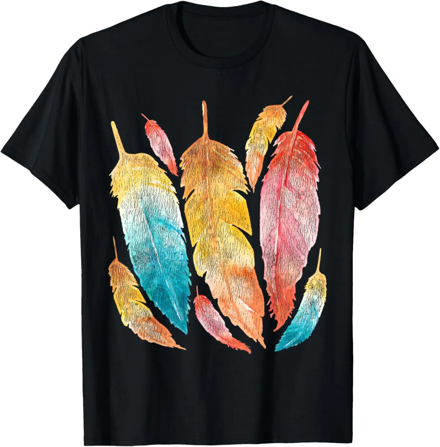 New style for men and women-Indigenous Feathers Native American Roots Native American T-Shirt
New style for men and women-Indigenous Feathers Native American Roots Native American T-Shirt